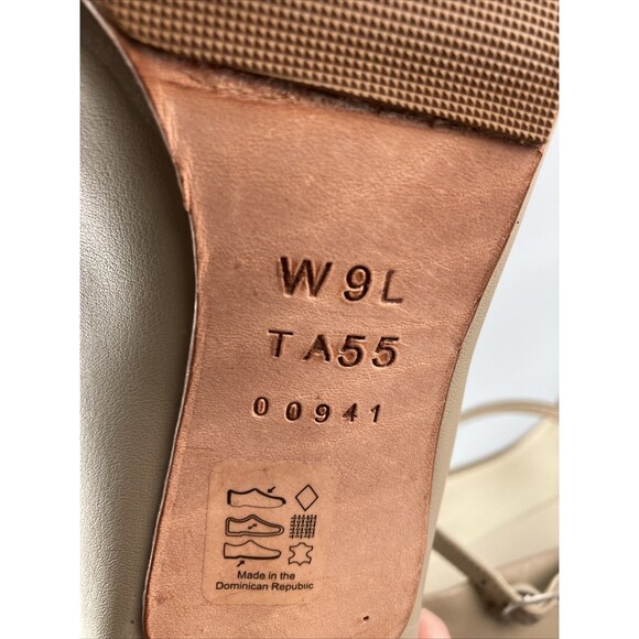 So Danca Tara TA55 1.5"  W Heel Tap Shoe 9 L Tan - Picture 9 of 11